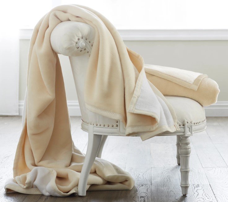 Reversible Plush Cotton Blanket-SQ2043988