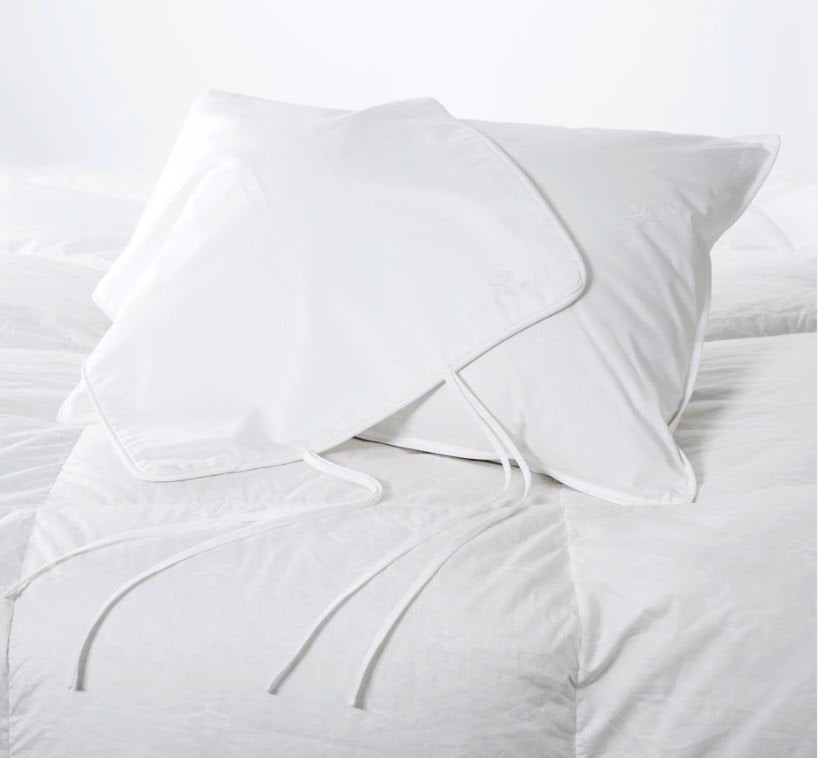 Down Travel Pillow with Cover
